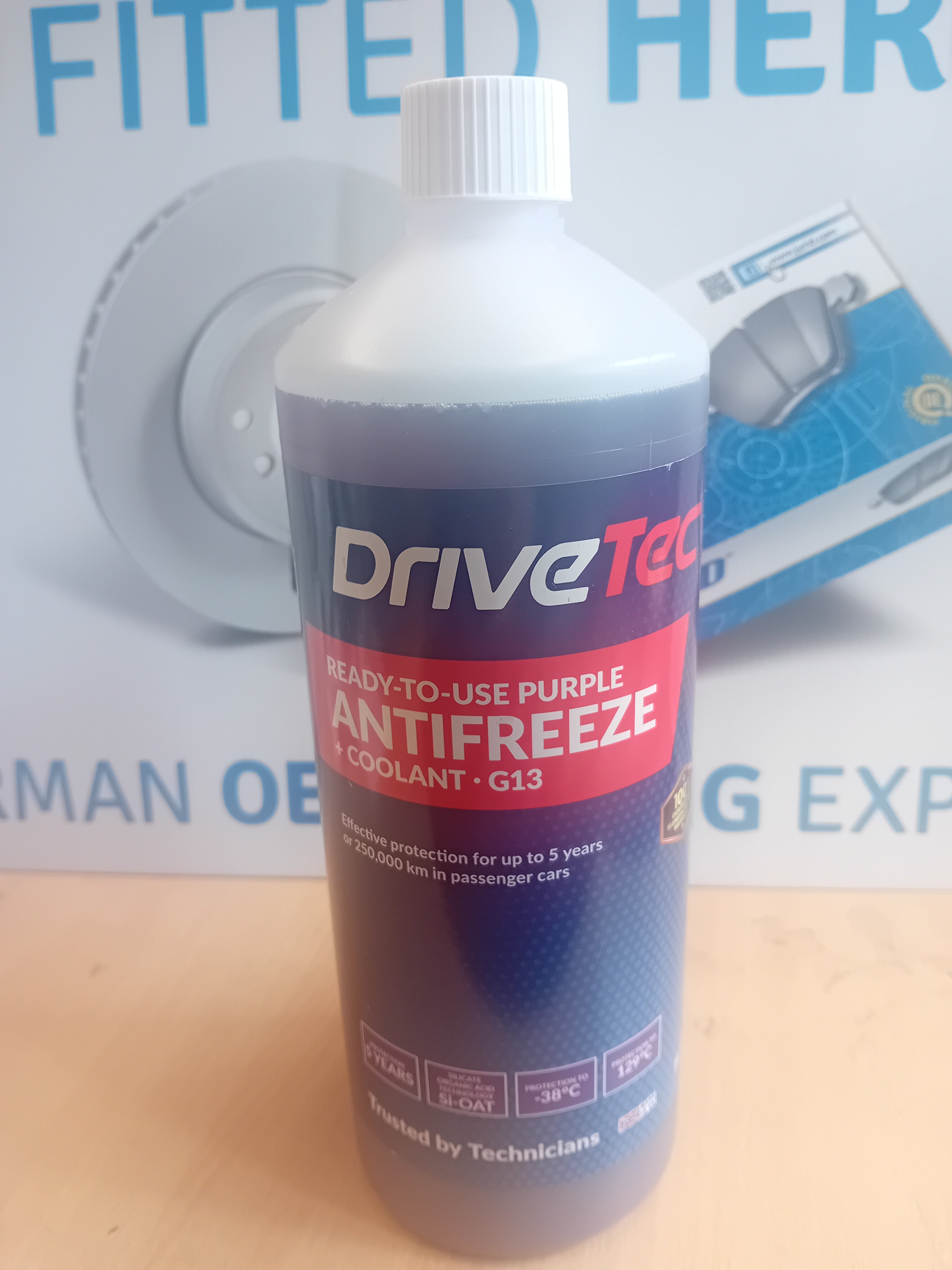 DriveTec Ready-To-Use Purple Antifreeze & Coolant G13