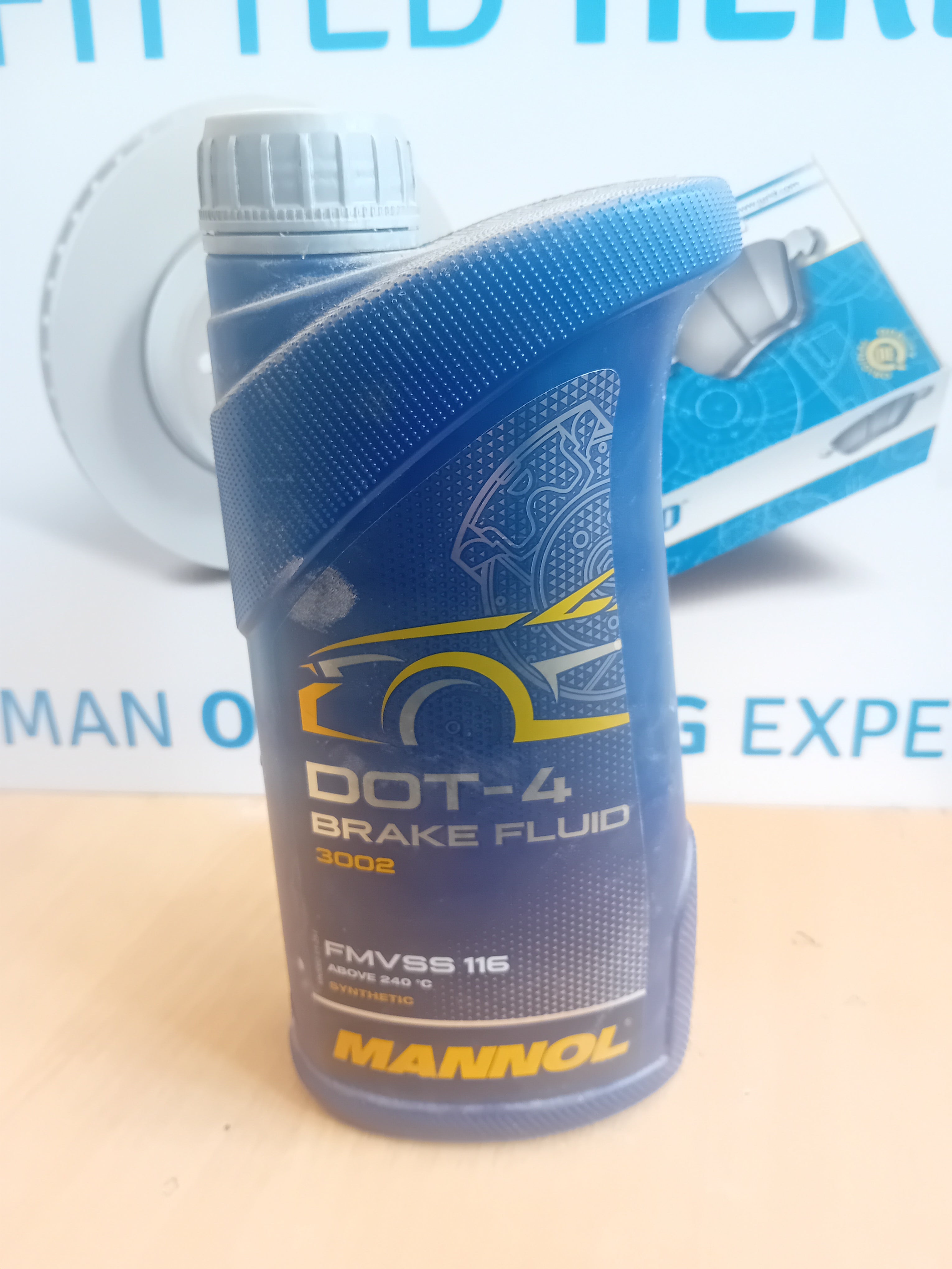 MANNOL Dot-4 Brake Fluid 1ltr