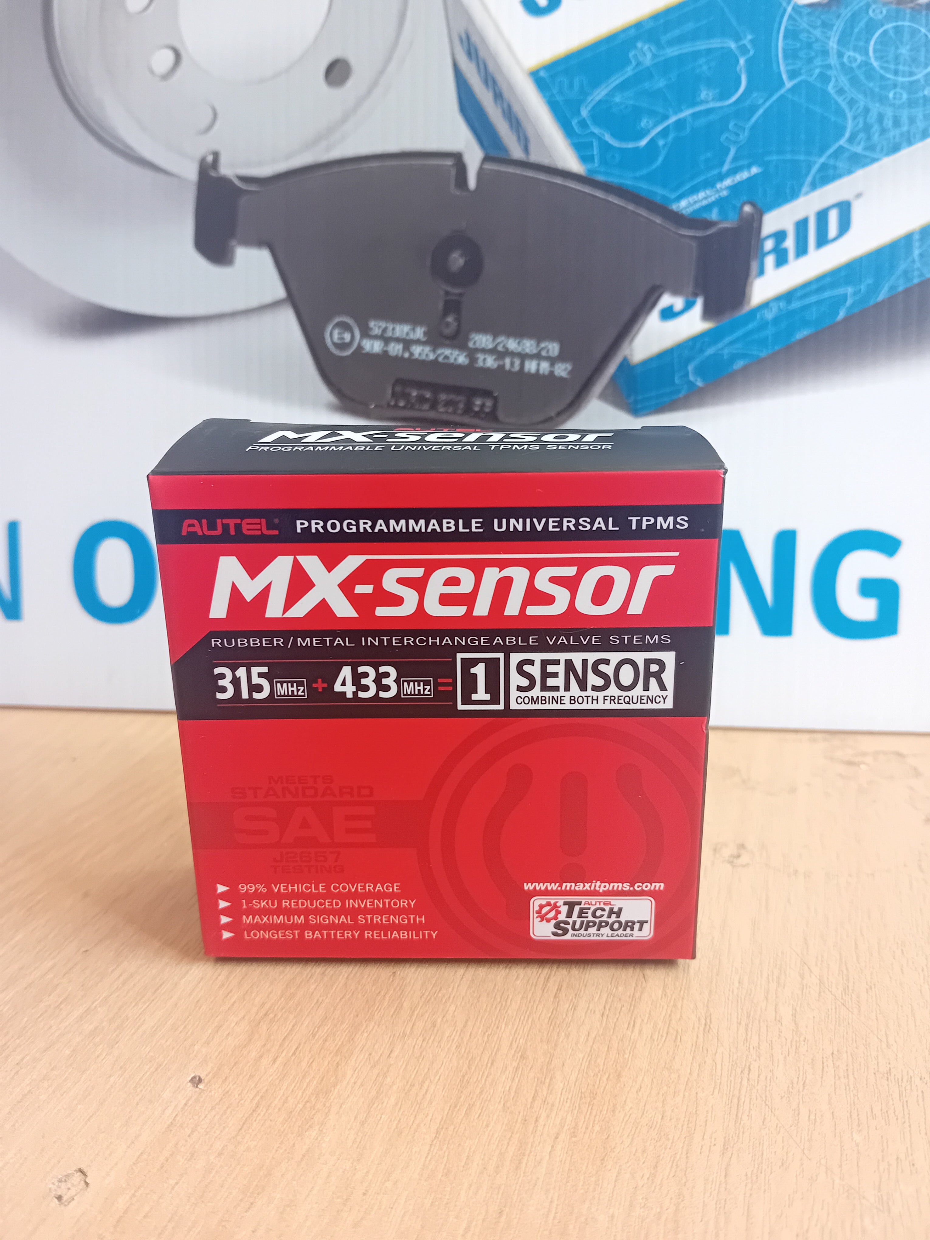 Autel MX-Sensor Programmable Universal TPMS (315MHz + 433MHz)